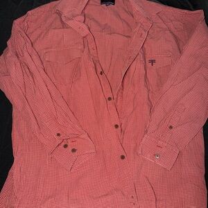 Lucchese Red Plaid Shirt